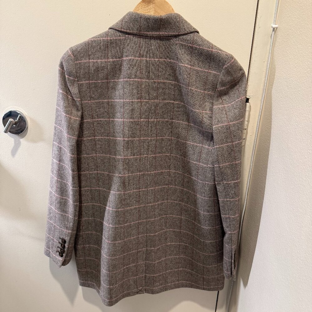 Madewell Plaid Women Blazer - Picture 3 of 3